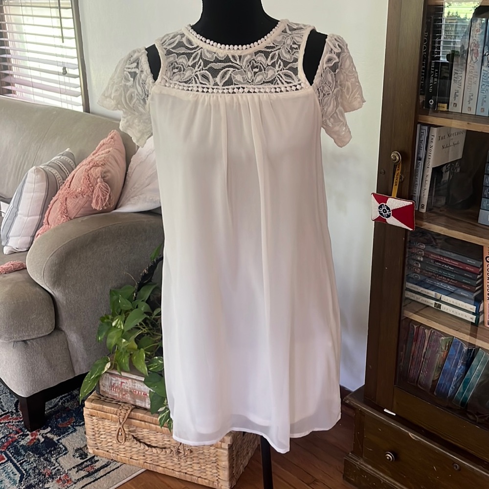 As U Wish off-white dress